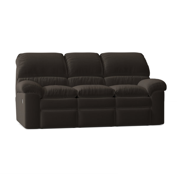 Omnia Leather Catera 88'' Leather Reclining Sofa Wayfair